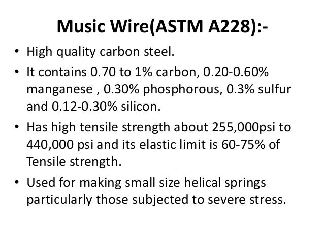 astm a228